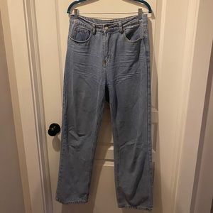 Wide leg long jeans